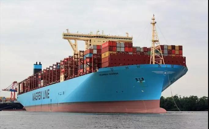 Maersk는 다음과 같은 공지를 발행했습니다. 여러 곳에서 예약 중단